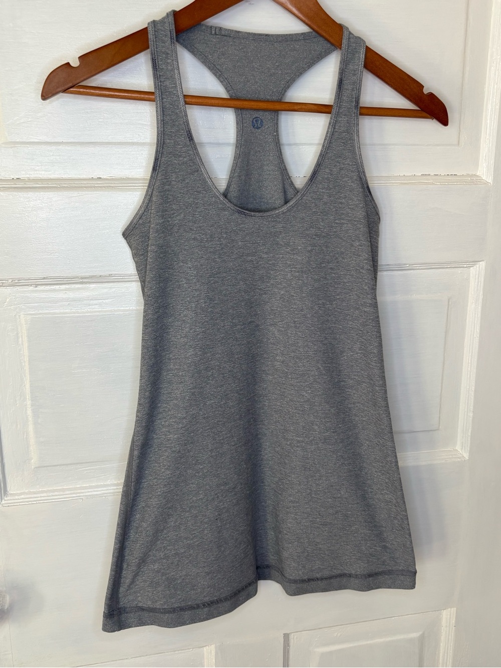lululemon athletica Heather Gray Racerback Tank